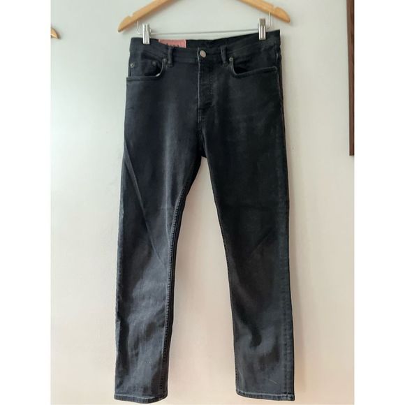 Acne Studios Bla Konst Black Denim - Picture 1 of 7